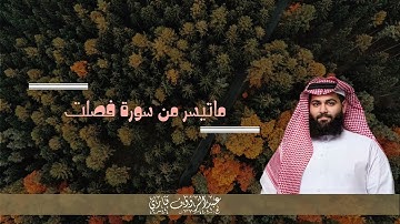 تلاوة هادئة ابداعية في منتهى الجمال للقارئ عبدالرؤوف قاري سورة فصلت (٢١-٣٢) عشاء ٨-٣-١٤٤٧ هـ ✨