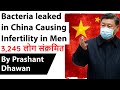 Bacteria leaked in China Causing Infertility in Men Current Affairs 2020 #UPSC #IAS