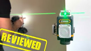 Cigman CM-701 - BUDGET  360 DEGREE LASER LEVEL - Ideal for Electricians