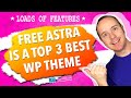 Free Astra Theme Tutorial - Complete WalkThrough Of All Features & Settings