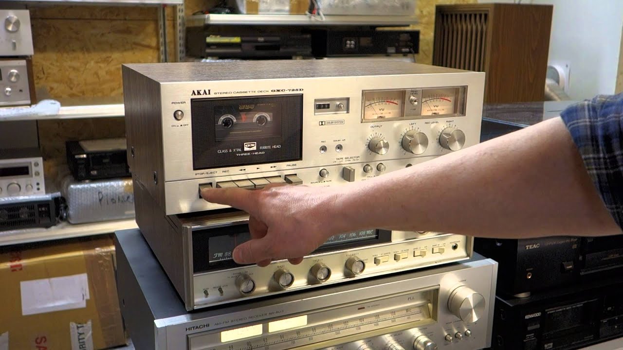 AKAi GXC-725D - YouTube