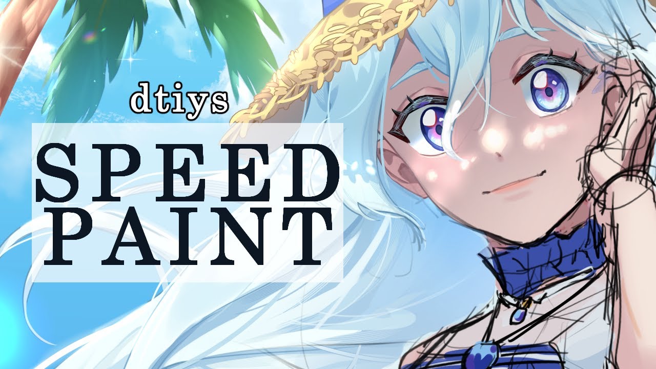 dtiys 8 speedpaint - clip studio paint - YouTube
