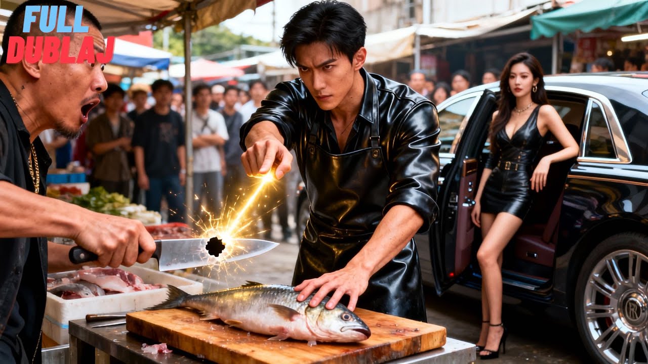 Balıkçı genci ezmeye kalktılar — o gizli bir savaş tanrısıydı, tek parmak darbesiyle hepsini uçurdu!