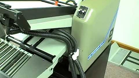 Baum 714XLT Folder with 714XLT 8 Page Right Angle Folder