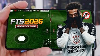 COMO INSTALAR !! FTS 26 MOBILE OFFLINE NOVA ATUALIZAÇÃO! BRASILEIRÃO E SUL-AMERICANO COMPLETO 🔥