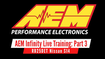 AEM Infinity Live Training: RB25DET Nissan S14 Part 3 | Evans Performance Academy