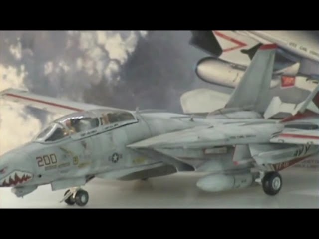 Hasegawa F-14 A Tomcat VF -111 Sundowner 1:72 - YouTube