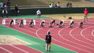 20160508　福井県選手権　男子100m　決勝
