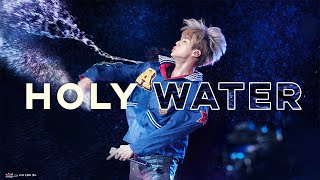 jin's holy water for ARMY ( a bonus yoongi vs BTS concert water fight)