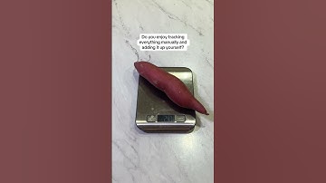 Simplify Macro Tracking with Smart Nutrition Scale #trackingmacros #smartscale