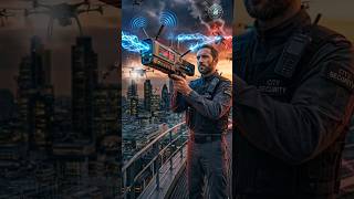 How Anti-Drone Jammer Guns Stop Dangerous Drones | Future Security Technology#shortsfeed #drone