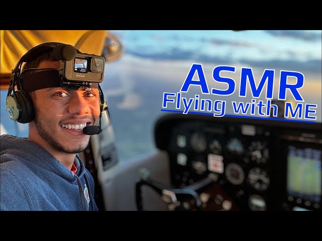 ASMR Airplane Roleplay | As Real as it Gets! (Full Flight)
