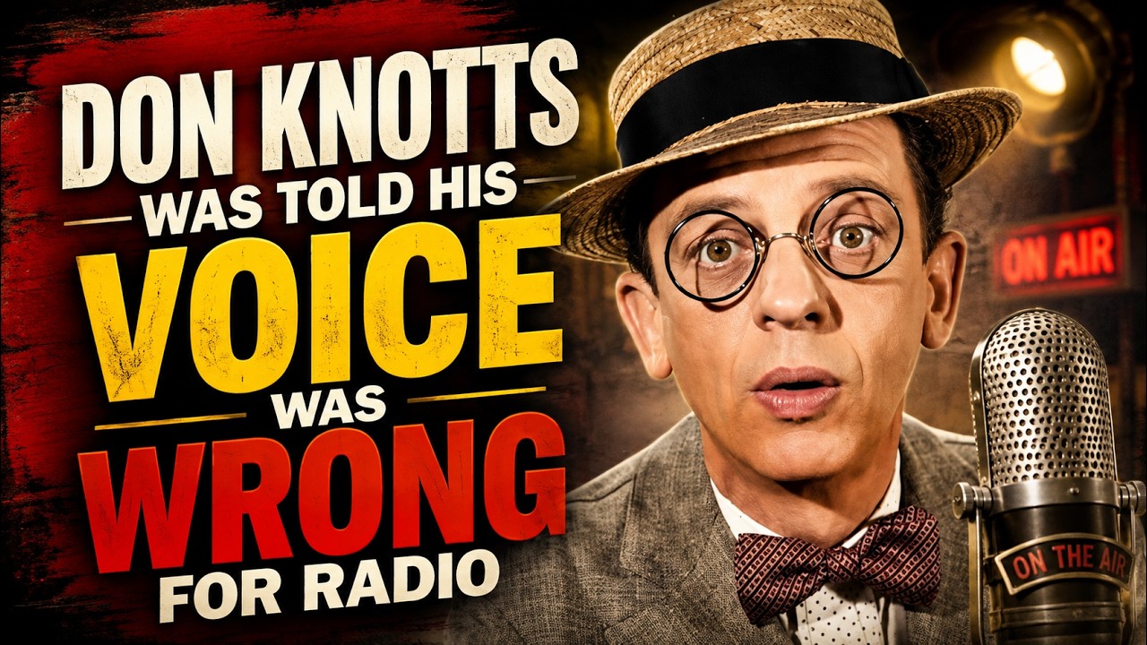 Don Knotts Was Told His Voice Was Wrong for Radio