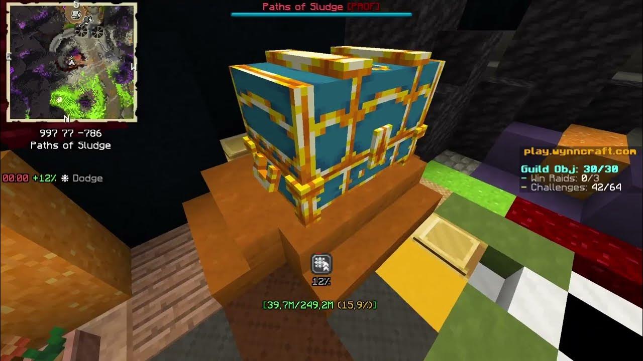 Wynncraft find mythic 49 (End Rewards Chest) Guardian YouTube