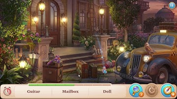 Manor Matters hidden objects #141 Main Entrance with limited time HD - failed in feather, newspaper