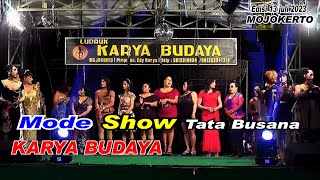 Mode Show Tata BUsana Ludruk Karya Buidaya