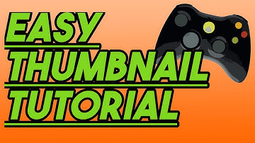 how to make thumbnails for YouTube videos for free! - gimp tutorial