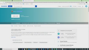CURSO USP Introdução à Ciência da Computação com Python Parte 1