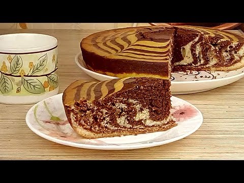 МАННИК "Зебра". Простой Рецепт. Всегда Вкусный и Воздушный!