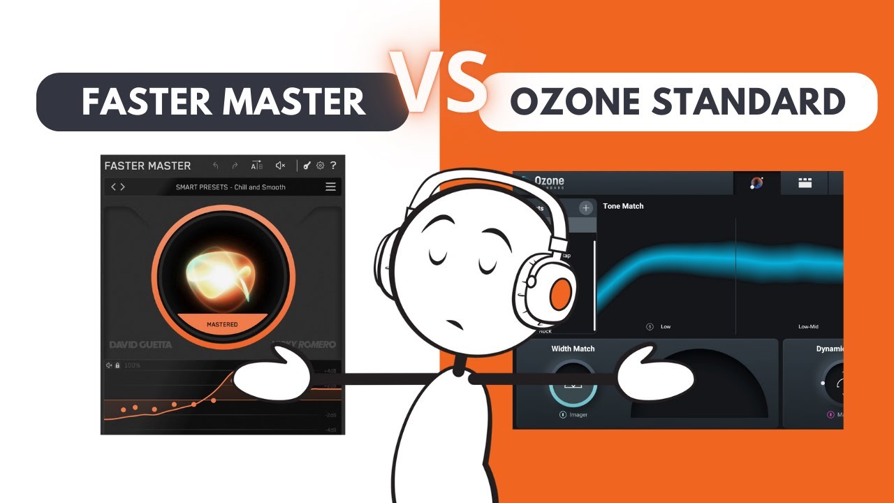 El mejor plugin para masterizar EDM? Faster Master vs Ozone 10