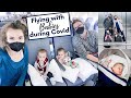 TWINS’ FIRST FLIGHT | FLYING WITH AN INFANT DURING COVID | TRAVELING DURING CORONA VIRUS | LUFTHANSA