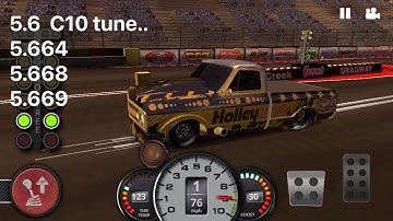 No limit drag racing 2.0 Chevy C10 5.664 tune updated tune!! 5.66 c10 tune..