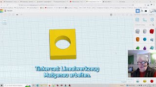 3D Druck ► Tinkercad ► Linealwerkzeug für maßgenaues Arbeiten screenshot 1