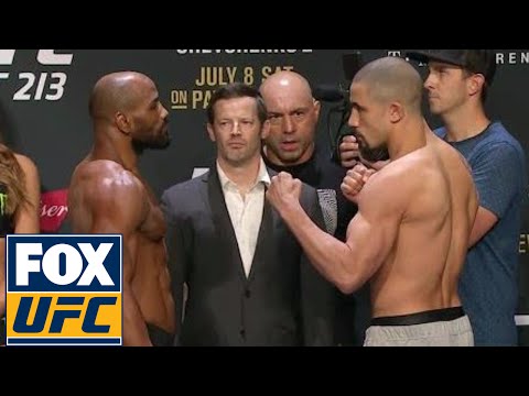 Yoel Romero vs. Robert Whittaker | Weigh-In | UFC 213