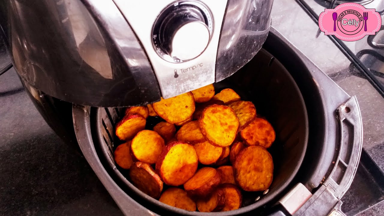 BATATA DOCE NA AIRFRYER Muito R pido E Gostoso YouTube