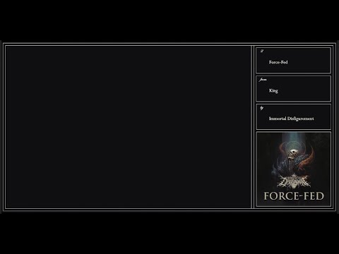 Immortal Disfigurement Force Fed Lyric Video 
