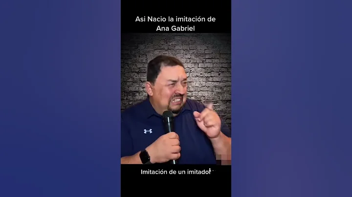 Asi salio la imitacin de Ana Gabriel ! #imitacion ...