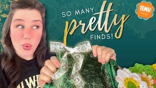 Temu Craft Haul 🌿 Cozy DIY Finds, Fairy Lights & Lace + Amzchef Juicer Review | A Fresh Start