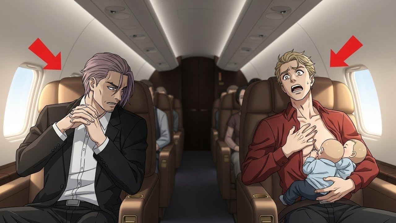 Virgin Alpha CEO's Twins Wouldn't Stop crying on the plane-Until a Poor Omega did the unthinkable