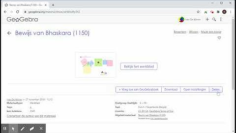 GeoGebra applet code embedden