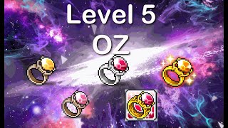 Level 5 Oz rings matter a LOT | MapleStory Reboot