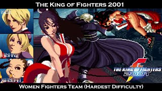 The King of Fighters 2001 - Women Fighters Team (Hardest Difficulty)