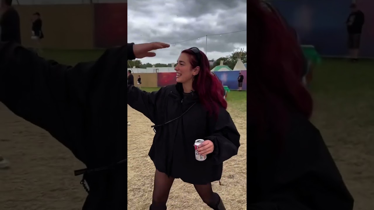 liam c dua lipa Dua Lipa and Liam at Glastonbury