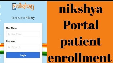 Nikshay id kaise banaye! TB patient ka enrollment kaise kare