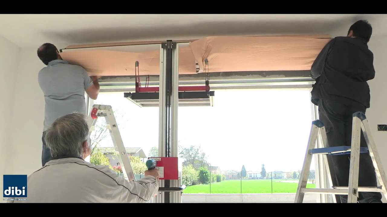 Guida montaggio tapparella securflap di.bi. porte blindate youtube Installazione tapparelle elettriche