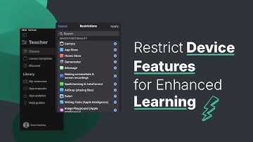 Device Restrictions | Jamf Teacher