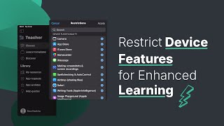 Device Restrictions | Jamf Teacher