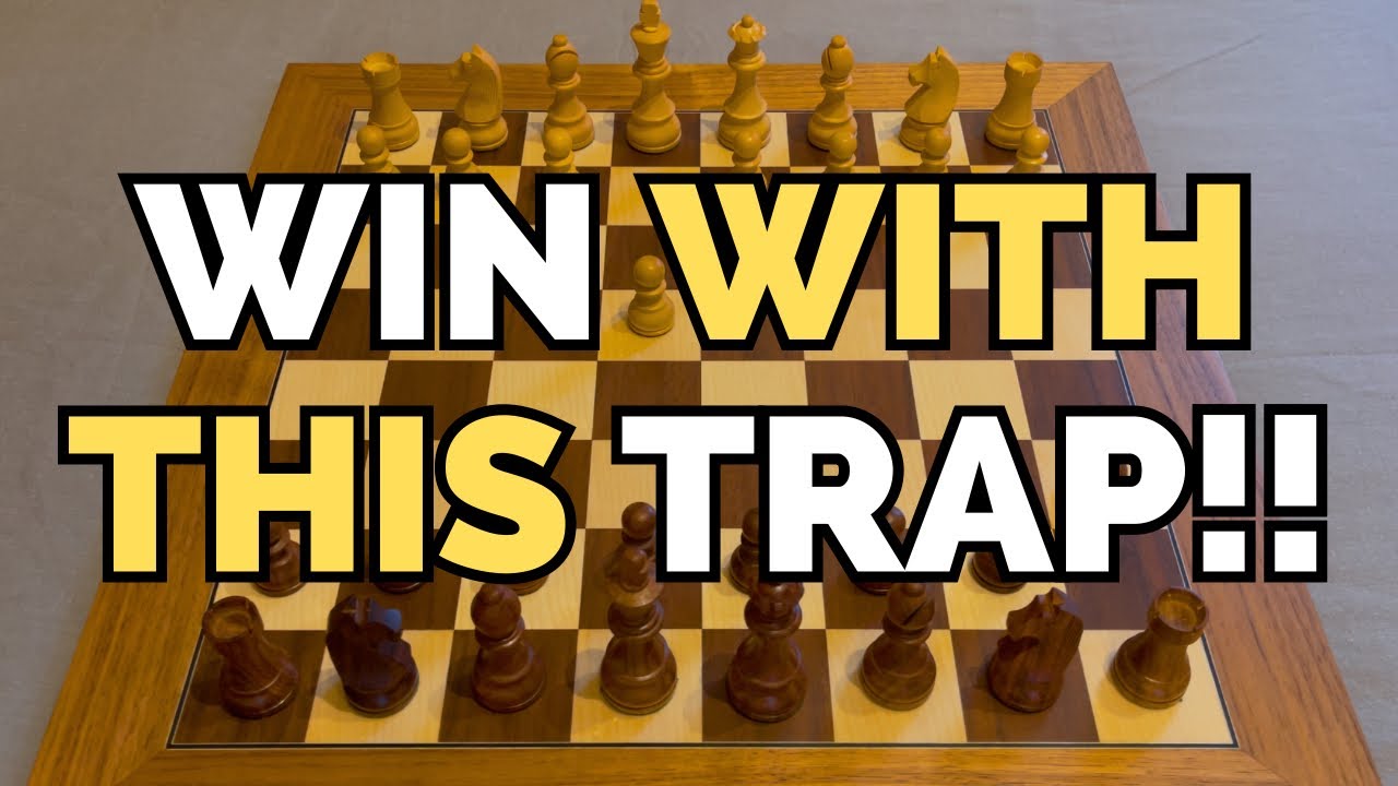 INSANE CHESS TRAP to WIN in 1 Minute😱⚡️♟️