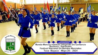 Bellísima Presentación De La Banda Marcial Instituto Integrado   Barbosa  Festival De Bandas  Toca