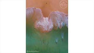 Aerial Footage of Spectacular Wave Forms by Daniel Han