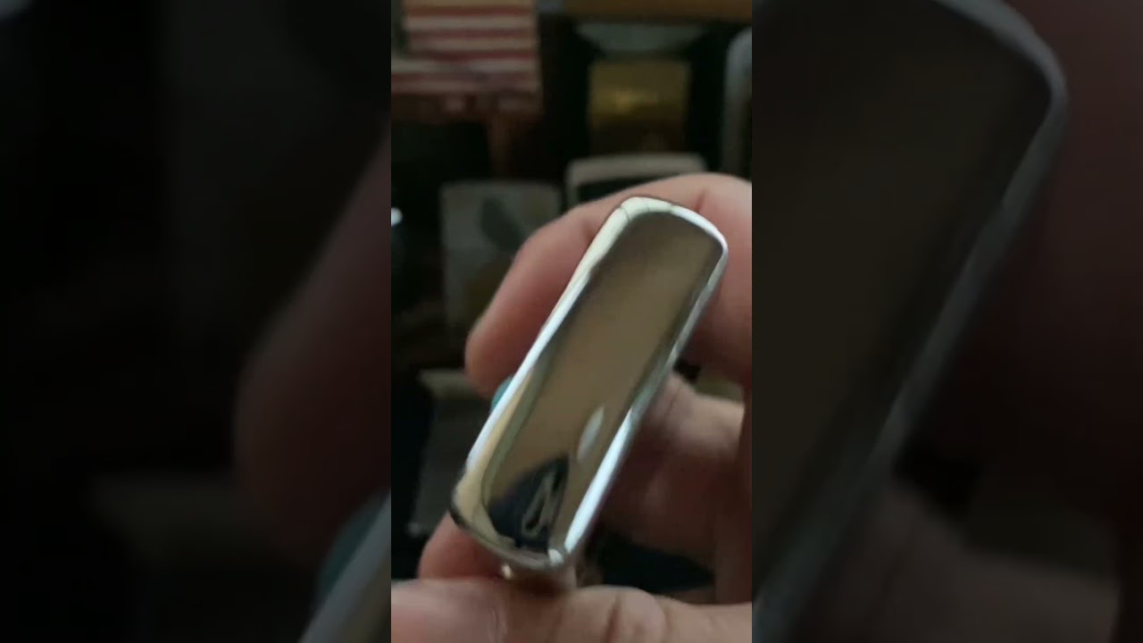 1183)チューニングZippo⚡️#167 ターコイズ＆スカルチェーン／スマホ 