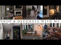 Small living room &amp; dining room decorate with me on a budget! Walmart decor shopping and home haul.