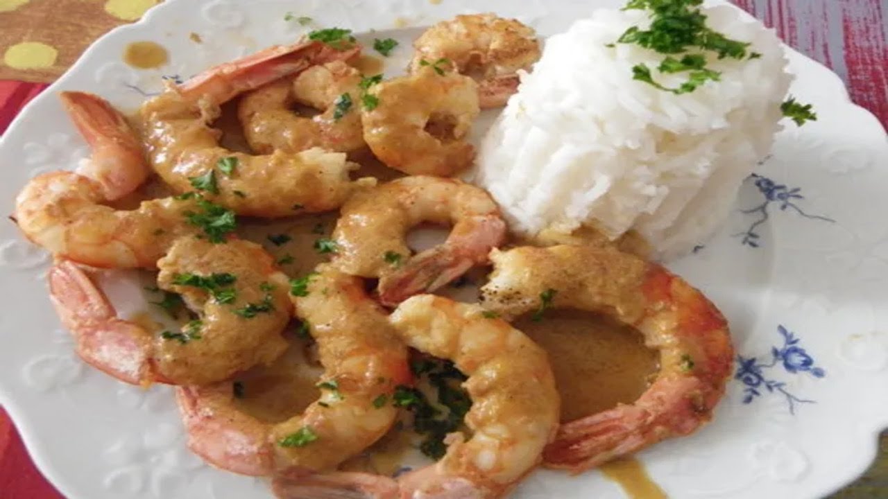 Gambas à L armoricaine Bisque De Homard