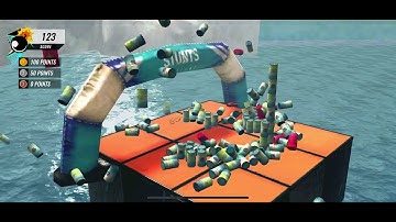 DEADLY RACE #3 Speed white Car Bumps Challenge 3d Gameplay Android IOS