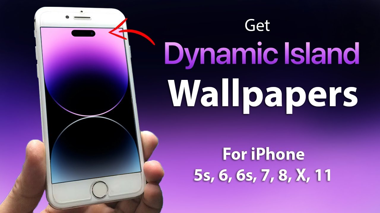 DYNAMIC ISLAND IPHONE WALLPAPER