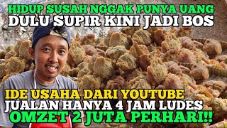 IDE USAHA DARI YOUTUBE!! JUALAN CUMA 4 JAM LUDES!! 800 PIECE TAHU LUDES OMZET 2 JUTA PERHARI!!